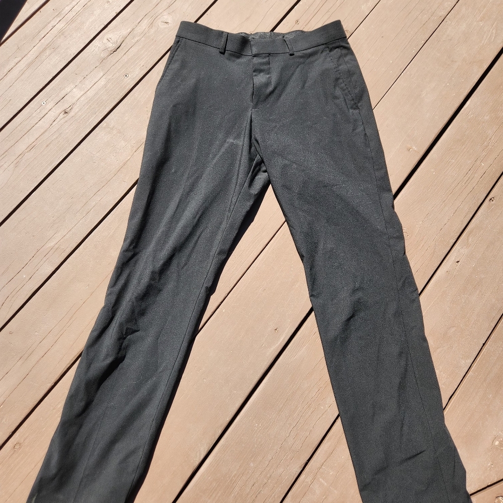 J Ferrar Black Formal Slacks